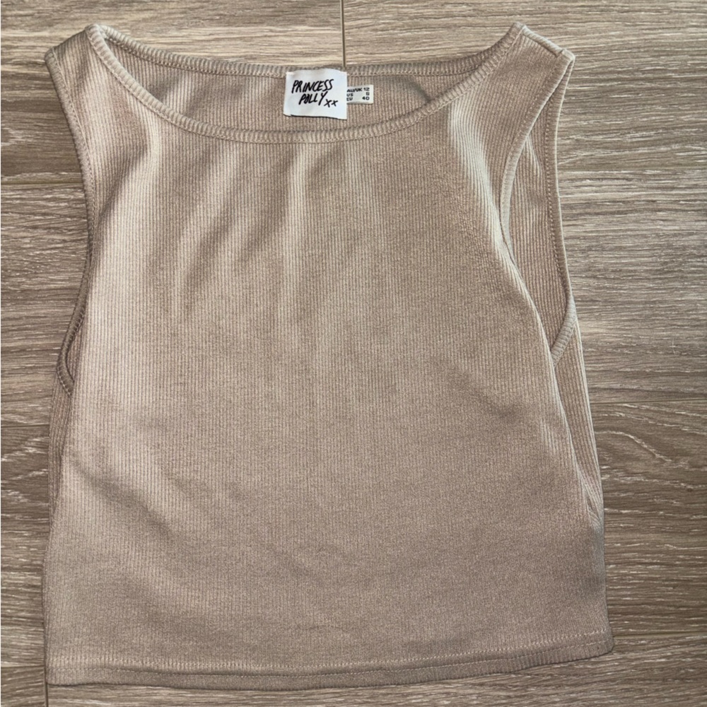 Princess Polly high neck crop top